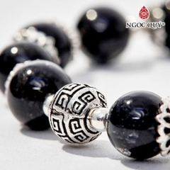 Vòng tay đá Thạch anh tự nhiên phối charm - Mẫu VC0642 - Ngọc Quý