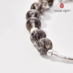 Vòng tay đá Thạch anh tự nhiên phối charm - Mẫu VC0643 - Ngọc Quý