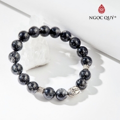 Vòng tay đá Thạch anh tự nhiên phối charm - Mẫu VC0652 - Ngọc Quý