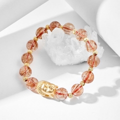 Vòng tay đá Thạch anh tự nhiên phối charm - Mẫu VC0653 - Ngọc Quý