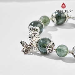Vòng tay đá Thạch anh tự nhiên phối charm - Mẫu VC0655 - Ngọc Quý