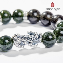 Vòng tay đá Thạch anh tự nhiên phối charm - Mẫu VC0661 - Ngọc Quý