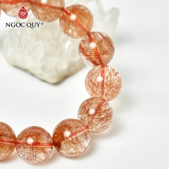 Vòng tay đá Thạch anh tự nhiên phối charm - Mẫu VC0674 - Ngọc Quý