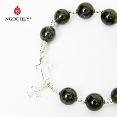 Vòng tay đá Thạch anh tự nhiên phối charm - Mẫu VC0680  - Ngọc Quý