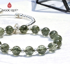 Vòng tay đá Thạch anh tự nhiên phối charm - Mẫu VC0684  - Ngọc Quý