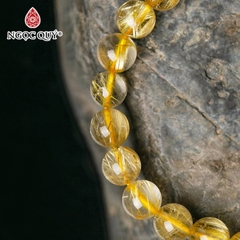 Vòng tay đá Thạch anh tự nhiên phối charm - Mẫu VC0688 - Ngọc Quý
