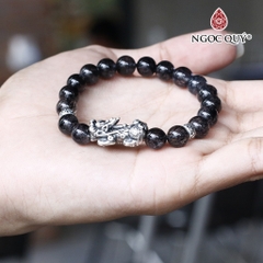 Vòng tay đá Thạch anh tự nhiên phối charm - Mẫu VC0691 - Ngọc Quý