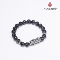 Vòng tay đá Thạch anh tự nhiên phối charm - Mẫu VC0691 - Ngọc Quý