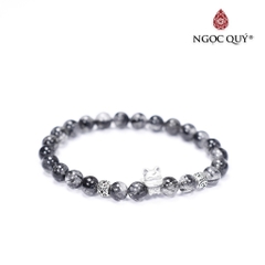 Vòng tay đá Thạch anh tự nhiên phối charm - Mẫu VC0692 - Ngọc Quý