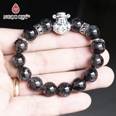 Vòng tay đá Thạch anh tự nhiên phối charm - Mẫu VC0700 - Ngọc Quý