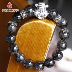 Vòng tay đá Thạch anh tự nhiên phối charm - Mẫu VC0700 - Ngọc Quý