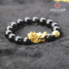 Vòng tay đá Thạch anh tự nhiên phối charm - Mẫu VC0703 - Ngọc Quý