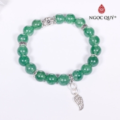 Vòng tay đá Thạch anh tự nhiên phối charm - Mẫu VC0774 - Ngọc Quý