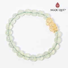 Vòng tay đá Thạch anh tự nhiên phối charm - Mẫu VC0854 - Ngọc Quý