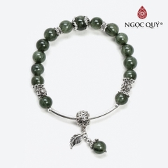 Vòng tay đá Thạch anh tự nhiên phối charm - Mẫu VC0861 - Ngọc Quý