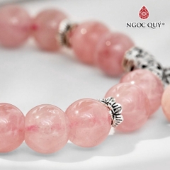 Vòng tay đá Thạch anh tự nhiên phối charm - Mẫu VC0869 - Ngọc Quý