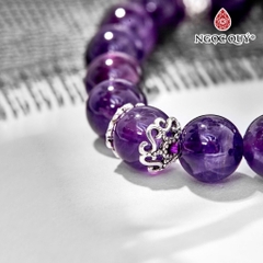 Vòng tay đá Thạch anh tự nhiên phối charm - Mẫu VC0873 - Ngọc Quý