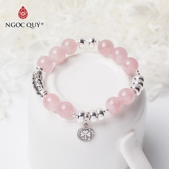 Vòng tay đá tự nhiên phối charm - Mẫu VC0946 - Ngọc Quý