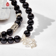 Vòng tay đá Thạch anh tự nhiên phối charm - Mẫu VC0978 - Ngọc Quý