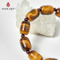 Vòng tay đá Thạch anh tự nhiên phối charm - Mẫu VC1016 - Ngọc Quý