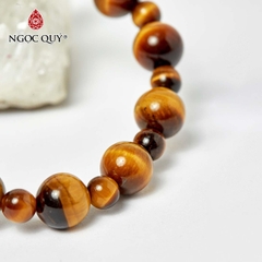 Vòng tay đá Thạch anh tự nhiên phối charm - Mẫu VC1024 - Ngọc Quý
