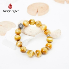 Vòng tay đá Thạch anh tự nhiên phối charm - Mẫu VC1031 - Ngọc Quý