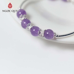 Vòng tay đá Thạch anh tự nhiên phối charm - Mẫu VC1040 - Ngọc Quý