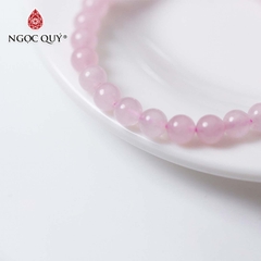 Vòng tay đá Thạch anh tự nhiên phối charm - Mẫu VC1046 - Ngọc Quý