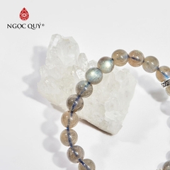 Vòng tay đá Xà cừ tự nhiên phối charm - Mẫu VC1049 - Ngọc Quý