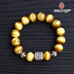 Vòng tay đá Thạch anh tự nhiên phối charm - Mẫu VC1098 - Ngọc Quý