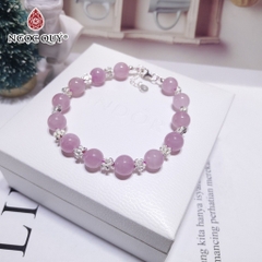 Vòng tay đá Thạch anh tự nhiên phối charm - Mẫu VC1121 - Ngọc Quý