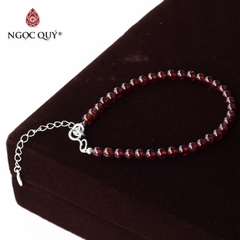 Vòng tay đá tự nhiên phối charm - Mẫu VC1140 - Ngọc Quý