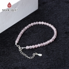 Vòng tay đá tự nhiên phối charm - Mẫu VC1140 - Ngọc Quý