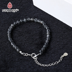 Vòng tay đá tự nhiên phối charm - Mẫu VC1140 - Ngọc Quý