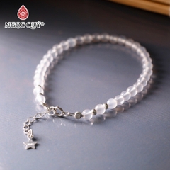 Lắc tay đá mã não hạt 4-5mm dài 17-19cm Mẫu VC1144 - Ngọc Quý
