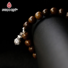 Vòng tay Trầm hương phối charm - Mẫu VC1234 - Ngọc Quý