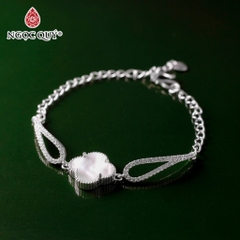 Vòng tay đá tự nhiên phối charm - Mẫu VC1248 - Ngọc Quý