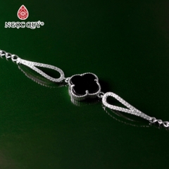 Vòng tay đá tự nhiên phối charm - Mẫu VC1248 - Ngọc Quý