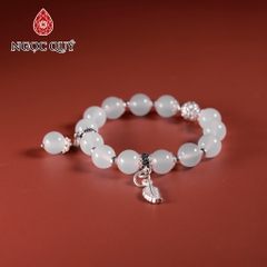 Vòng tay đá Mã não tự nhiên phối charm - Mẫu VC1265 - Ngọc Quý