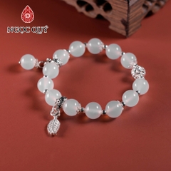 Vòng tay đá Mã não tự nhiên phối charm - Mẫu VC1265 - Ngọc Quý