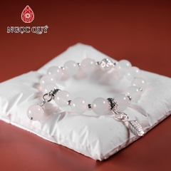 Vòng tay đá Mã não tự nhiên phối charm - Mẫu VC1265 - Ngọc Quý