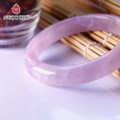 Vòng tay nguyên khối đá thạch anh tím valender