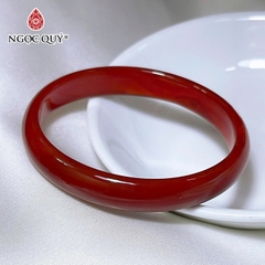Vòng mã não ni 58 bản mỏng 10-12mm