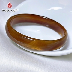 Vòng mã não ni 58 bản mỏng 10-12mm