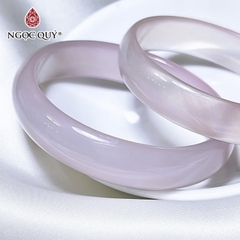 Vòng mã não hồng bản hẹ bản 14mm
