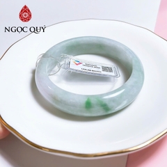 Vòng cẩm thạch A - Vòng ngọc phỉ thúy type A chất nếp điểm lý chất nếp mịn ( kèm kiểm định liulab) - Ngọc Quý