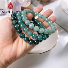 Vòng tay cẩm thạch A- Ngọc phỉ thúy lam ngọc ngọc loai A type A - Ngọc Quý