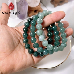 Vòng tay cẩm thạch A- Ngọc phỉ thúy lam ngọc ngọc loai A type A - Ngọc Quý