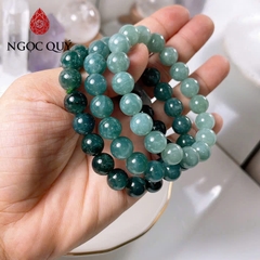 Vòng tay cẩm thạch A- Ngọc phỉ thúy lam ngọc ngọc loai A type A - Ngọc Quý