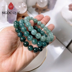 Vòng tay cẩm thạch A- Ngọc phỉ thúy lam ngọc ngọc loai A type A - Ngọc Quý